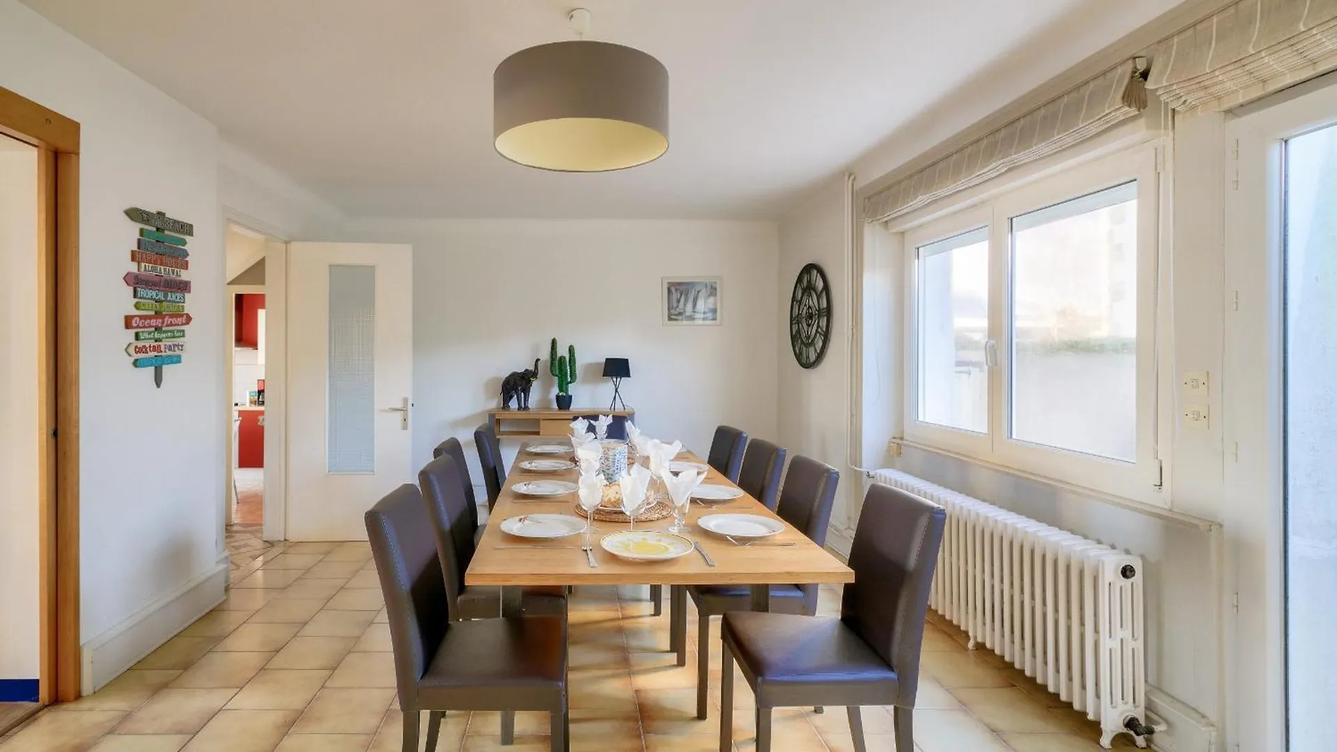 Vue Sur Le Port - Maison Pour 10 Avec Jardin Plobannalec Nyaraló